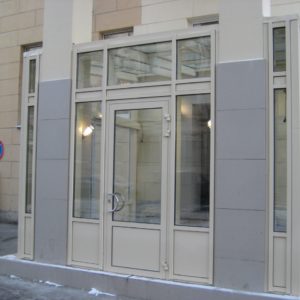 Алюминиевая дверь 800×2300 мм. GFTD49204