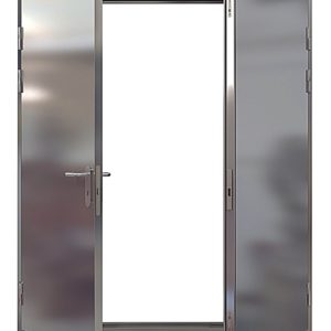 Двупольная алюминиевая дверь GFTD575