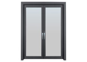 Глухая алюминиевая дверь GFTD553