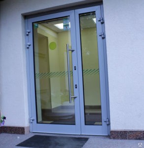 Алюминиевая дверь 600×2000 мм. GFTD8202